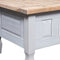 vidaXL - Salontafel - 100x55x44 - cm - Mexicaans - grenenhout - Corona-stijl - grijs