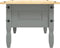 vidaXL - Salontafel - 100x55x44 - cm - Mexicaans - grenenhout - Corona-stijl - grijs