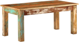 vidaXL - Salontafel - 100x55x45 - cm - massief - gerecycled - hout