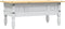 vidaXL - Salontafel - 100x55x45 - cm - Mexicaans - grenenhout - Corona-stijl - wit