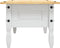 vidaXL - Salontafel - 100x55x45 - cm - Mexicaans - grenenhout - Corona-stijl - wit