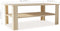 vidaXL - Salontafel - 100x59x42 - cm - bewerkt - hout - eikenkleurig