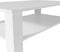 vidaXL - Salontafel - 100x59x42 - cm - bewerkt - hout - wit