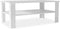 vidaXL - Salontafel - 100x59x42 - cm - bewerkt - hout - wit