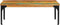 vidaXL - Salontafel - 100x60x35 - cm - massief - gerecycled - hout