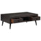 vidaXL Salontafel 100x60x35 cm massief mangohout