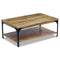 vidaXL - Salontafel - 100x60x38 - cm - mangohout