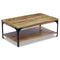 vidaXL - Salontafel - 100x60x38 - cm - mangohout