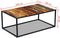 vidaXL - Salontafel - 100x60x40 - cm - massief - gerecycled - hout