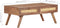 vidaXL - Salontafel - 100x60x40 - cm - massief - mangohout
