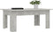 vidaXL - Salontafel - 100x60x42 - cm - bewerkt - hout - betongrijs