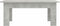 vidaXL - Salontafel - 100x60x42 - cm - bewerkt - hout - betongrijs