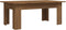 vidaXL - Salontafel - 100x60x42 - cm - bewerkt - hout - bruin - eikenkleur