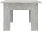 vidaXL - Salontafel - 100x60x42 - cm - bewerkt - hout - bruin - eikenkleur