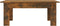 vidaXL - Salontafel - 100x60x42 - cm - bewerkt - hout - gerookt - eikenkleurig