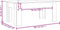 vidaXL - Salontafel - 100x60x42 - cm - bewerkt - hout - grijs - sonoma - eikenkleurig