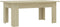 vidaXL - Salontafel - 100x60x42 - cm - bewerkt - hout - sonoma - eikenkleurig