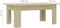 vidaXL - Salontafel - 100x60x42 - cm - bewerkt - hout - sonoma - eikenkleurig