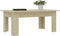 vidaXL - Salontafel - 100x60x42 - cm - bewerkt - hout - sonoma - eikenkleurig