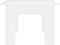 vidaXL - Salontafel - 100x60x42 - cm - bewerkt - hout - wit