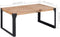 vidaXL - Salontafel - 100x60x45 - cm - massief - acaciahout