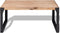 vidaXL - Salontafel - 100x60x45 - cm - massief - acaciahout