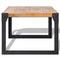 vidaXL - Salontafel - 100x60x45 - cm - massief - acaciahout