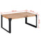 vidaXL - Salontafel - 100x60x45 - cm - massief - acaciahout