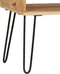 vidaXL - Salontafel - 100x60x45 - cm - massief - mangohout