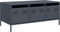 vidaXL - Salontafel - 101,5x50x43,5 - cm - koudgewalst - staal - antracietkleurig