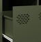vidaXL - Salontafel - 101,5x50x43,5 - cm - koudgewalst - staal - olijfgroen
