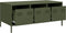 vidaXL - Salontafel - 101,5x50x43,5 - cm - koudgewalst - staal - olijfgroen