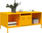vidaXL - Salontafel - 101,5x50x43,5 - cm - koudgewalst - staal - mosterdgeel
