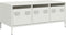 vidaXL - Salontafel - 101,5x50x43,5 - cm - koudgewalst - staal - wit