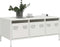 vidaXL - Salontafel - 101,5x50x43,5 - cm - koudgewalst - staal - wit