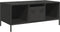 vidaXL - Salontafel - 101,5x50x43,5 - cm - koudgewalst - staal - zwart