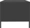vidaXL - Salontafel - 101,5x50x43,5 - cm - koudgewalst - staal - zwart