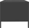 vidaXL - Salontafel - 101,5x50x43,5 - cm - koudgewalst - staal - zwart