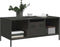 vidaXL - Salontafel - 101,5x50x43,5 - cm - koudgewalst - staal - zwart