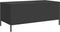 vidaXL - Salontafel - 101,5x50x43,5 - cm - koudgewalst - staal - zwart