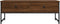 vidaXL - Salontafel - 101x49x39,5 - cm - bewerkt - hout - bruin - eikenkleur