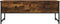 vidaXL - Salontafel - 101x49x39,5 - cm - bewerkt - hout - gerookt - eikenkleurig