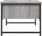 vidaXL - Salontafel - 101x49x39,5 - cm - bewerkt - hout - grijs - sonoma - eikenkleur
