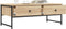vidaXL - Salontafel - 101x49x39,5 - cm - bewerkt - hout - sonoma - eikenkleurig