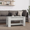 vidaXL - Salontafel - 101x49x52 - cm - bewerkt - hout - betongrijs