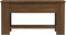 vidaXL - Salontafel - 101x49x52 - cm - bewerkt - hout - bruin - eikenkleur