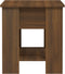 vidaXL - Salontafel - 101x49x52 - cm - bewerkt - hout - bruin - eikenkleur