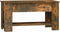 vidaXL - Salontafel - 101x49x52 - cm - bewerkt - hout - gerookt - eikenkleurig