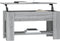 vidaXL - Salontafel - 101x49x52 - cm - bewerkt - hout - grijs - sonoma - eikenkleurig