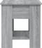 vidaXL - Salontafel - 101x49x52 - cm - bewerkt - hout - grijs - sonoma - eikenkleurig